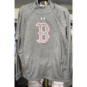 Under Armour coldgear Boston Red Sox Pullover Sweatshirt L Gray hoodie